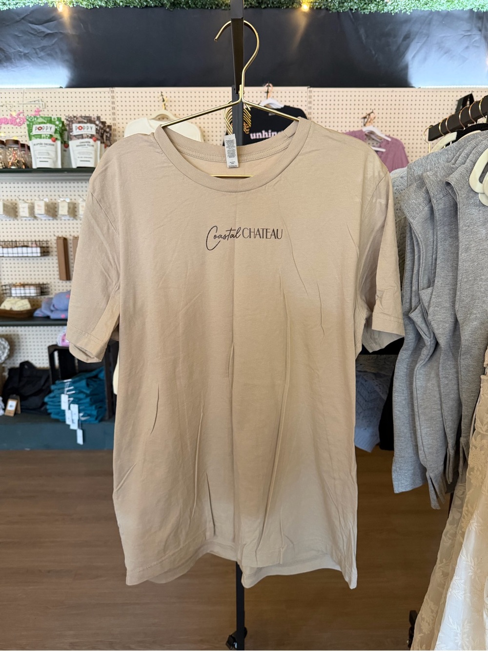 Coastal Chateau Beige Graphic Tee (BOX 6)